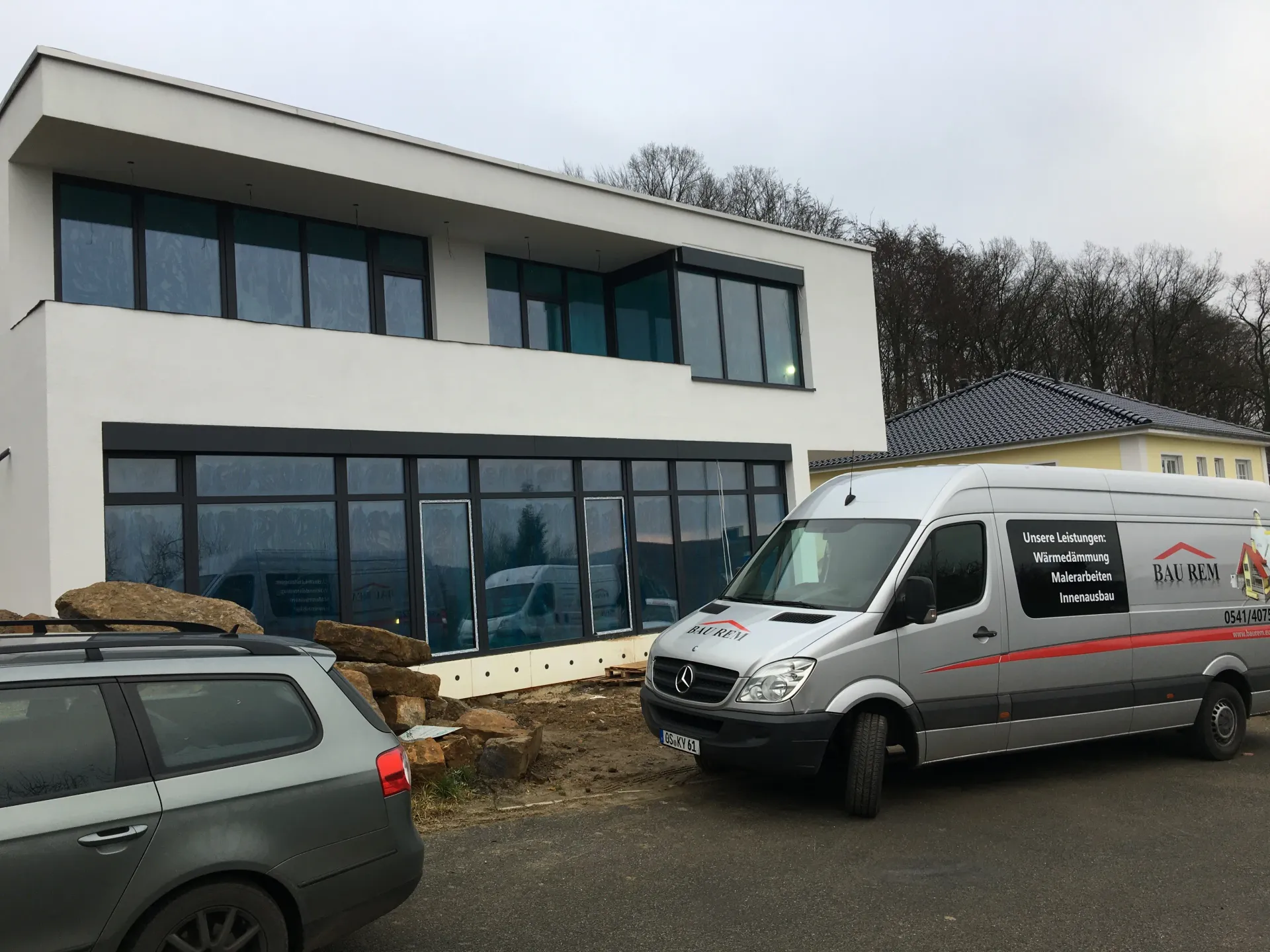 Fassadenbau Projekt 7