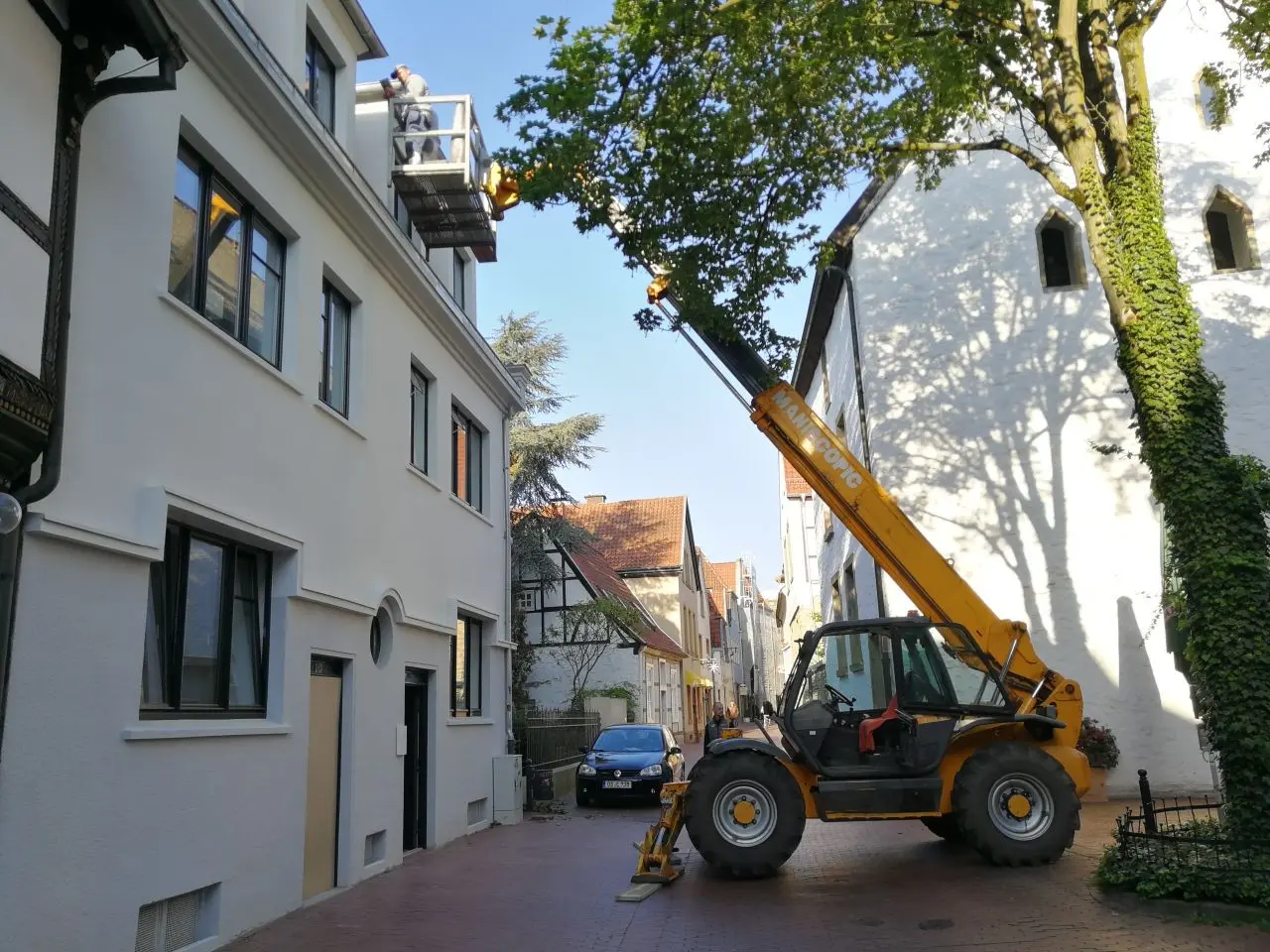 Fassadenbau Projekt 9