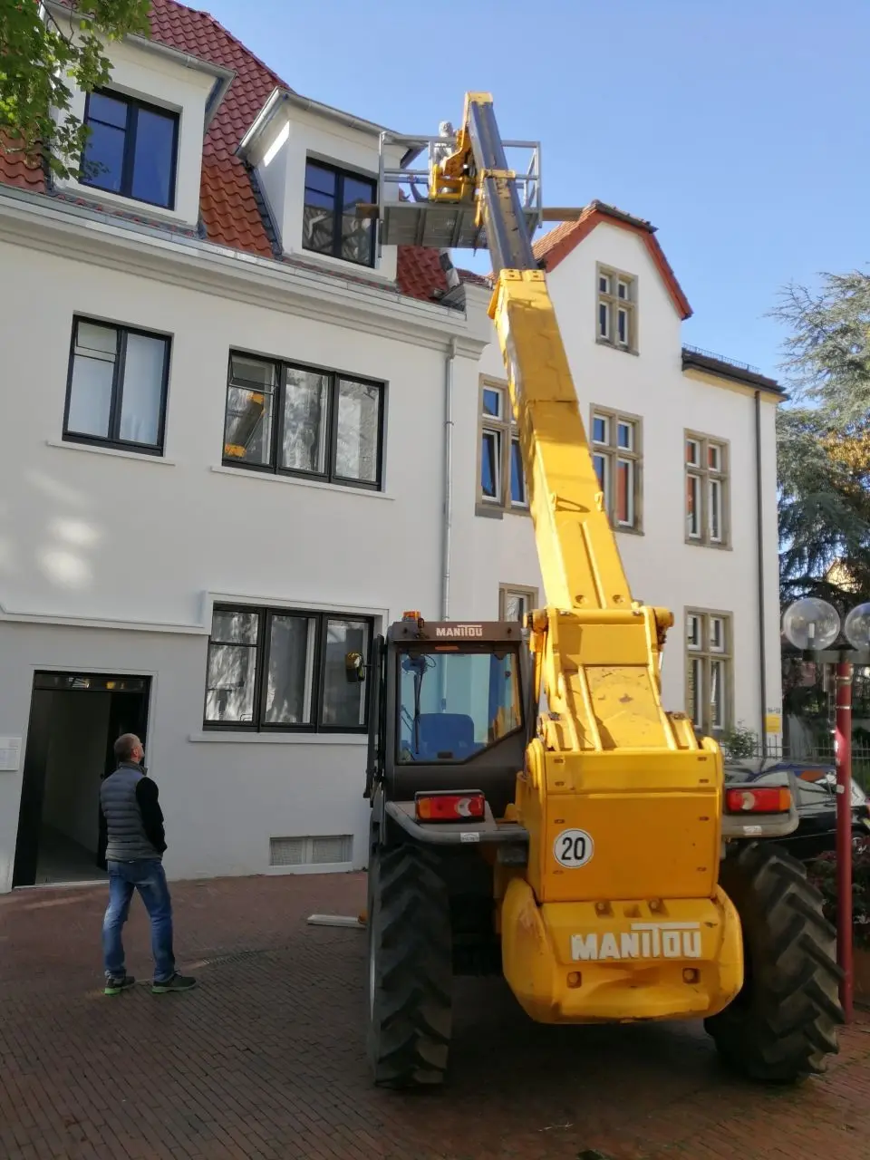 Fassadenbau Projekt 11