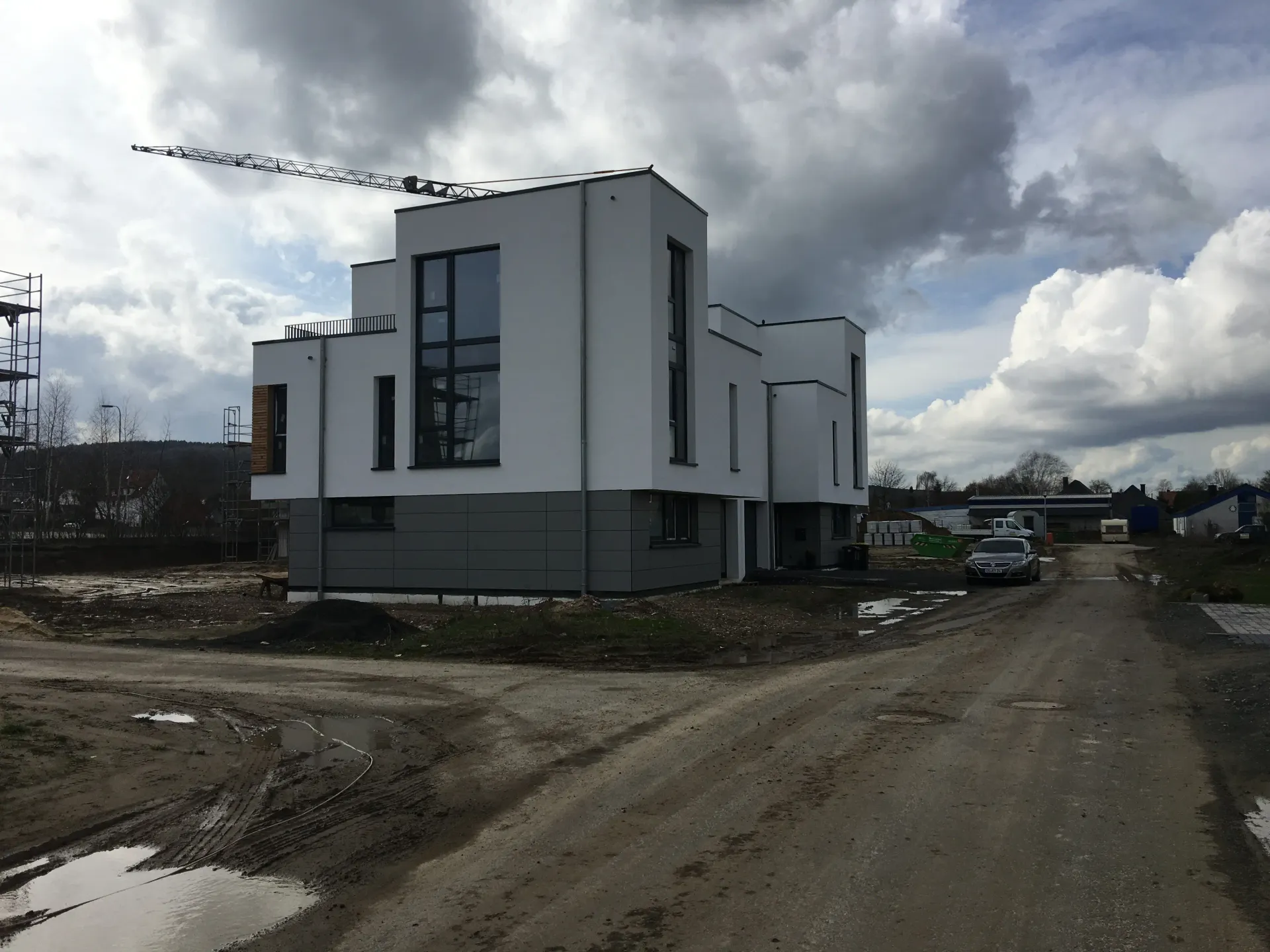 Fassadenbau Projekt 12