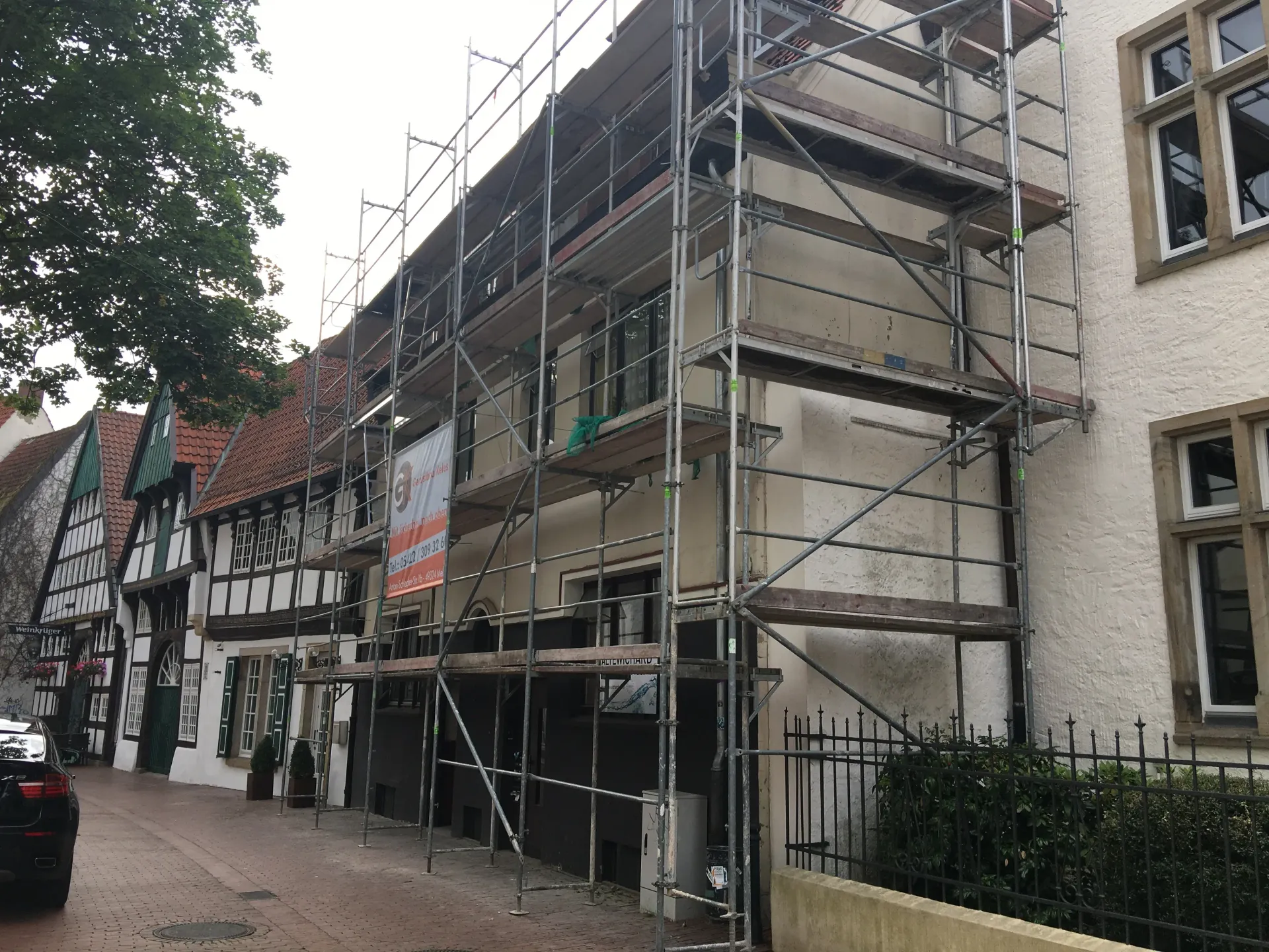 Fassadenbau Projekt 17