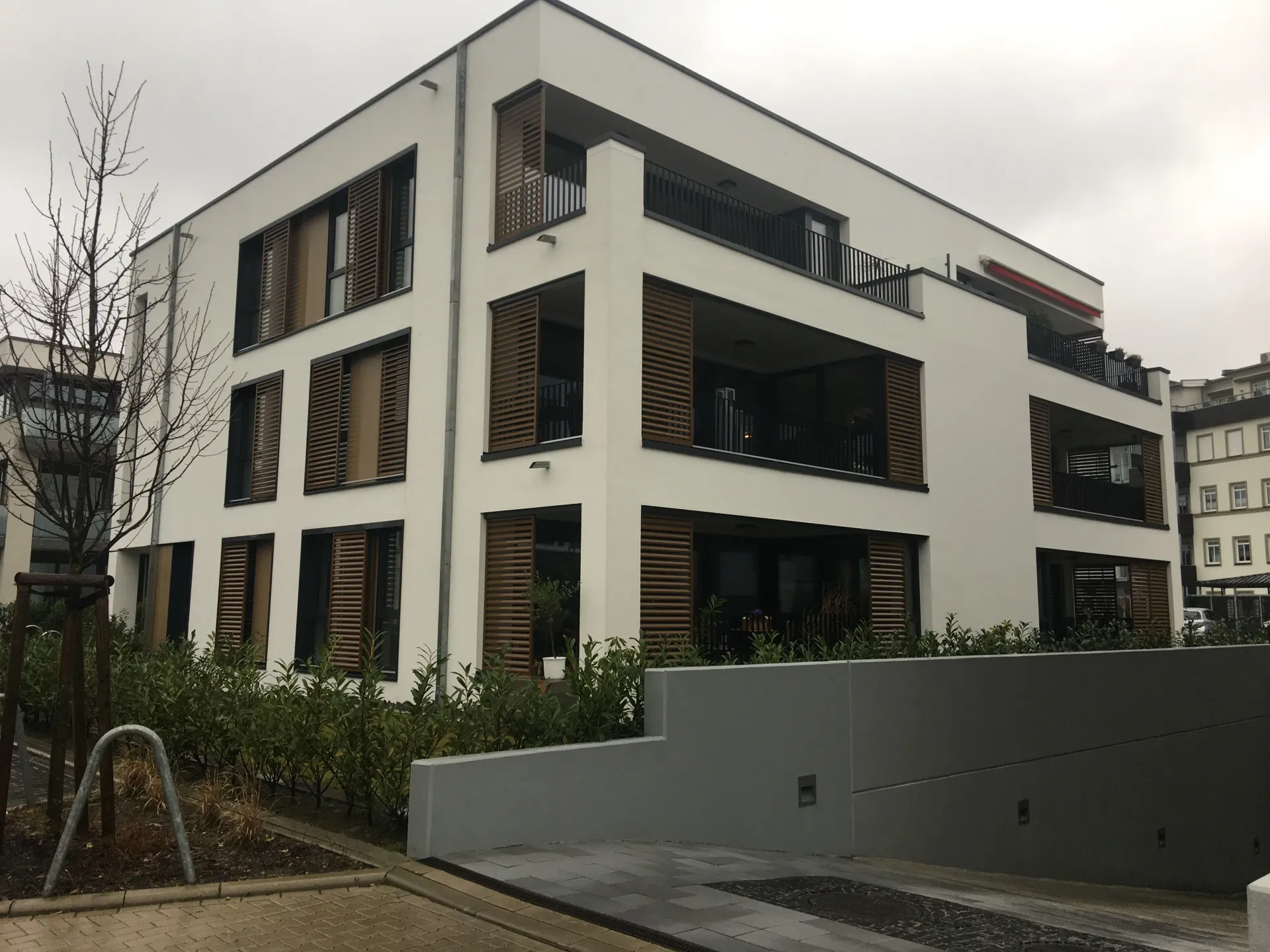 Fassadenbau Projekt 20